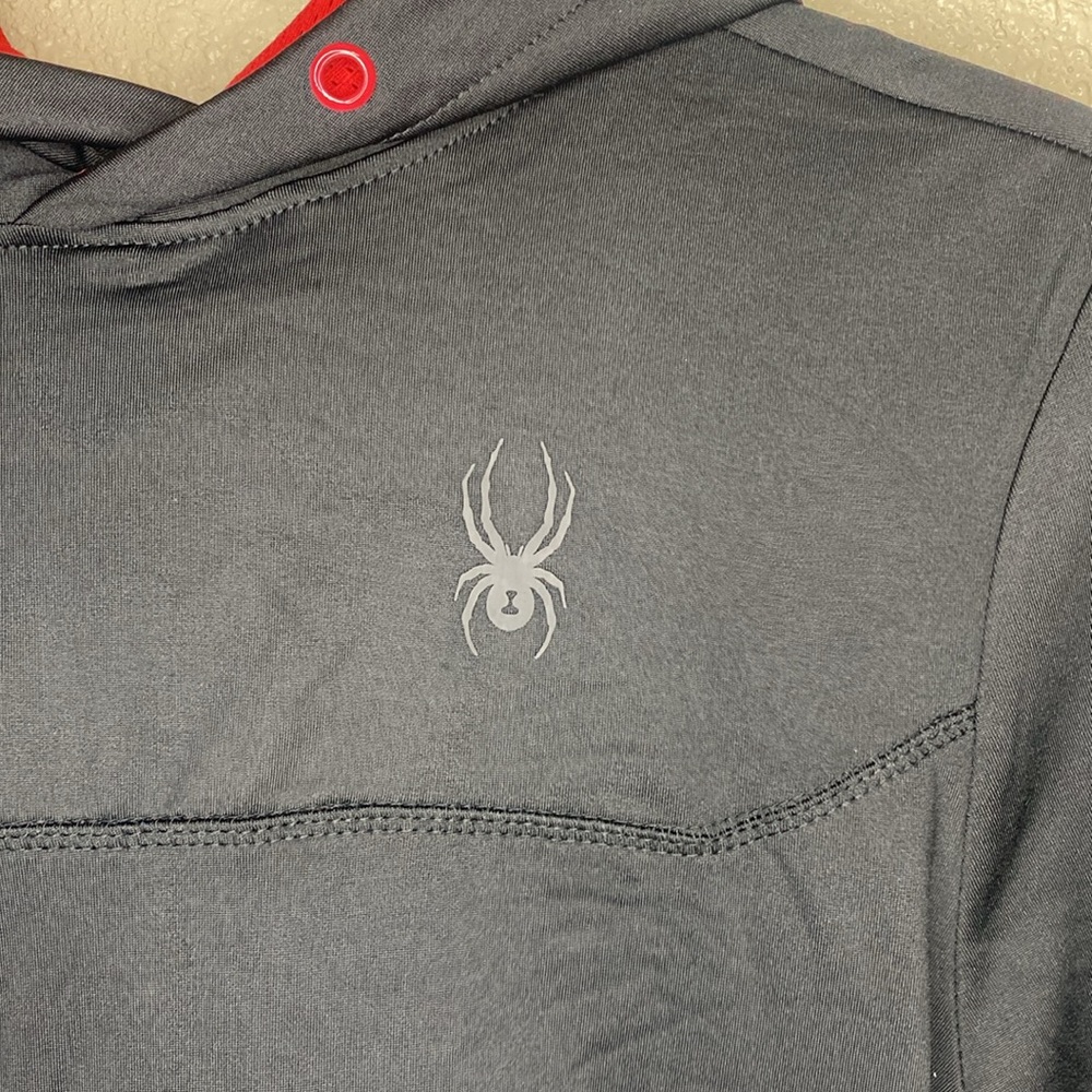 Spyder Active Black Sweatshirt Men’s Small NWT - Picture 2 of 10